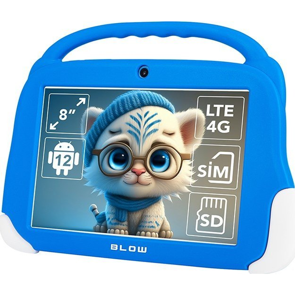 Blow KidsTAB8 4G Gyerek Tablet 8" 4GB/64GB Kék