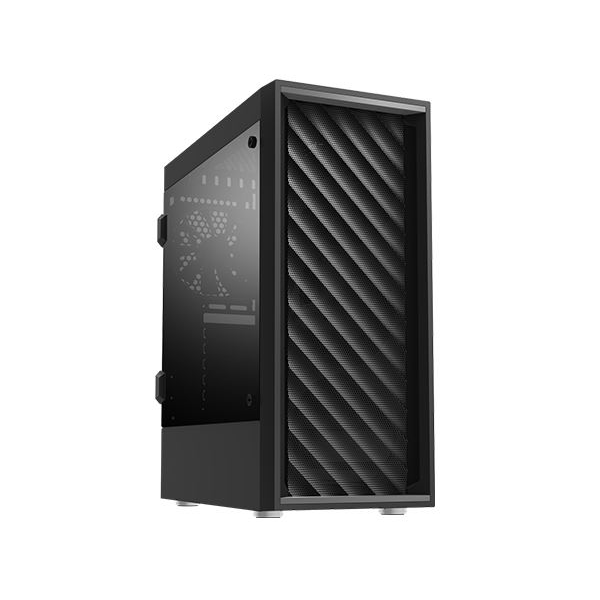 Zalman T7 táp nélküli ablakos ház fekete