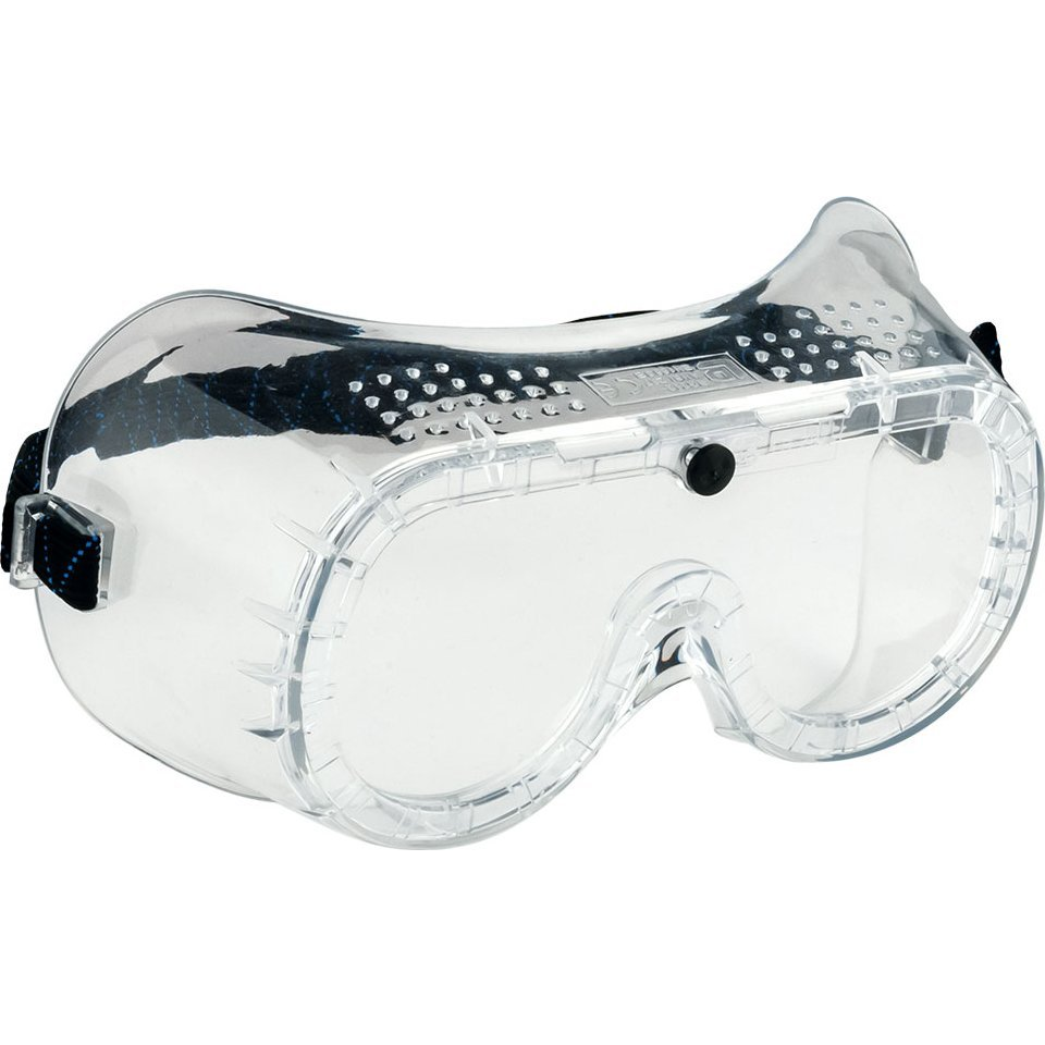 Gumipántos direkt védőszemüveg - Egy Méret, Víztiszta (BHP PW20CLR)
