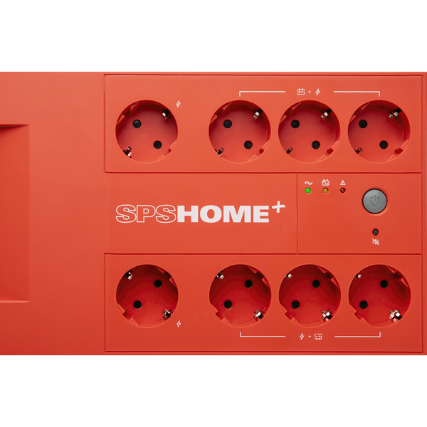 Salicru SPS 650 HOME+ UPS-enhed Interaktivt indgangsstik 0,65 kVA 360 W 8 AC stikkontakt(er)