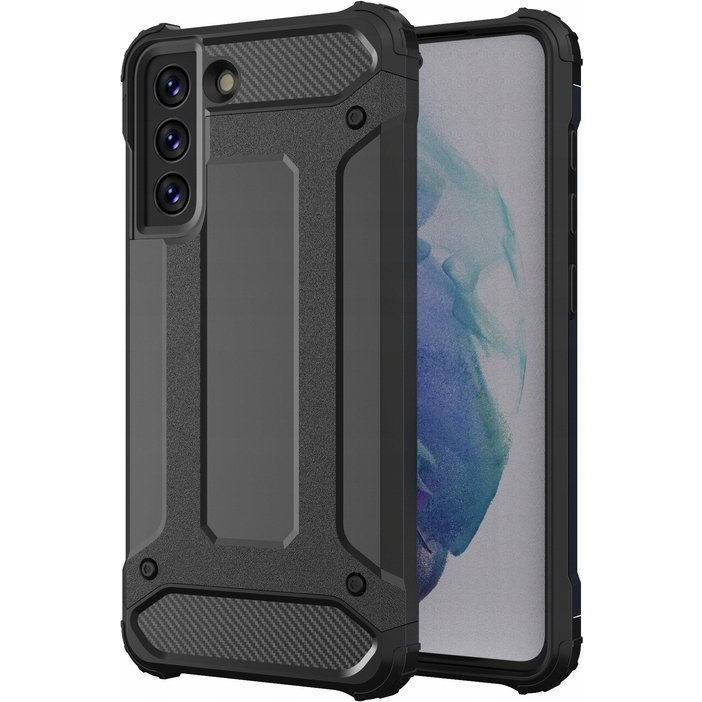 Forcell Armor hátlap tok, Samsung Galaxy S23 FE, fekete (5903396259463)