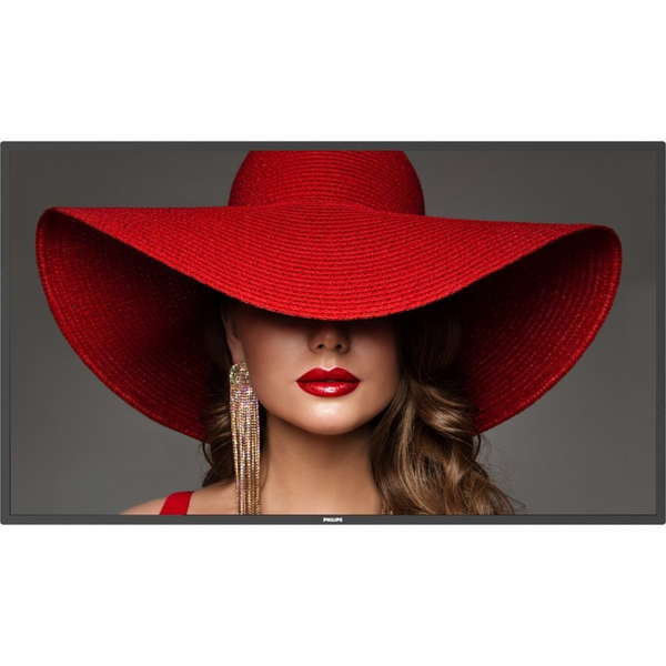 Philips 43BDL4650D Laposképernyős digitális reklámtábla 109,2 cm (43") LCD Wi-Fi 500 cd/m² 4K Ultra HD Fekete Beépített processzor Android 11 24/7