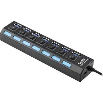 USB 3.0 7-Portos HUB Rebel (KOM0941)
