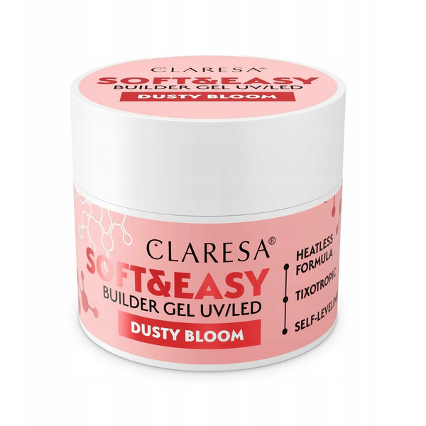 ART.ROZNE CLARESA_Soft&amp|Easy żel budujący Dusty Bloom 45g
