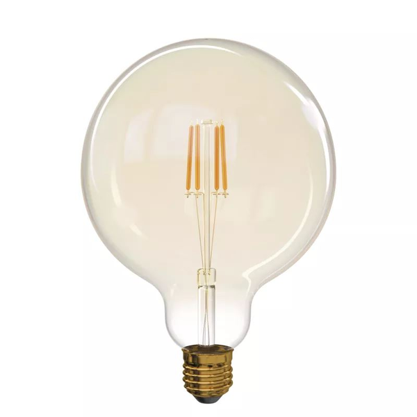 EMOS LED fényforrás nagygömb vintage filament E27 4W melegfehér (Z74303)