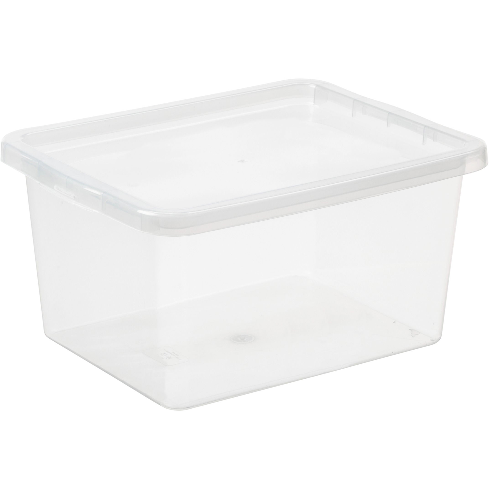 Plast Team Basic Box Tárolódoboz, 20 l, 42,5×33×21,3 cm, átlátszó (22960800)