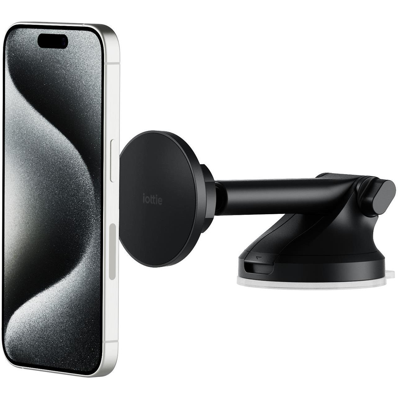iOttie iTap 3 MagSafe Dashboard & Windshield Mount with Magnetic Ring Adapter (ITMNCG107)