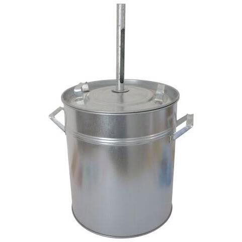 M.A.T. Group befőző edény, 30l + hőmérő tartó, horganyzott (584078)