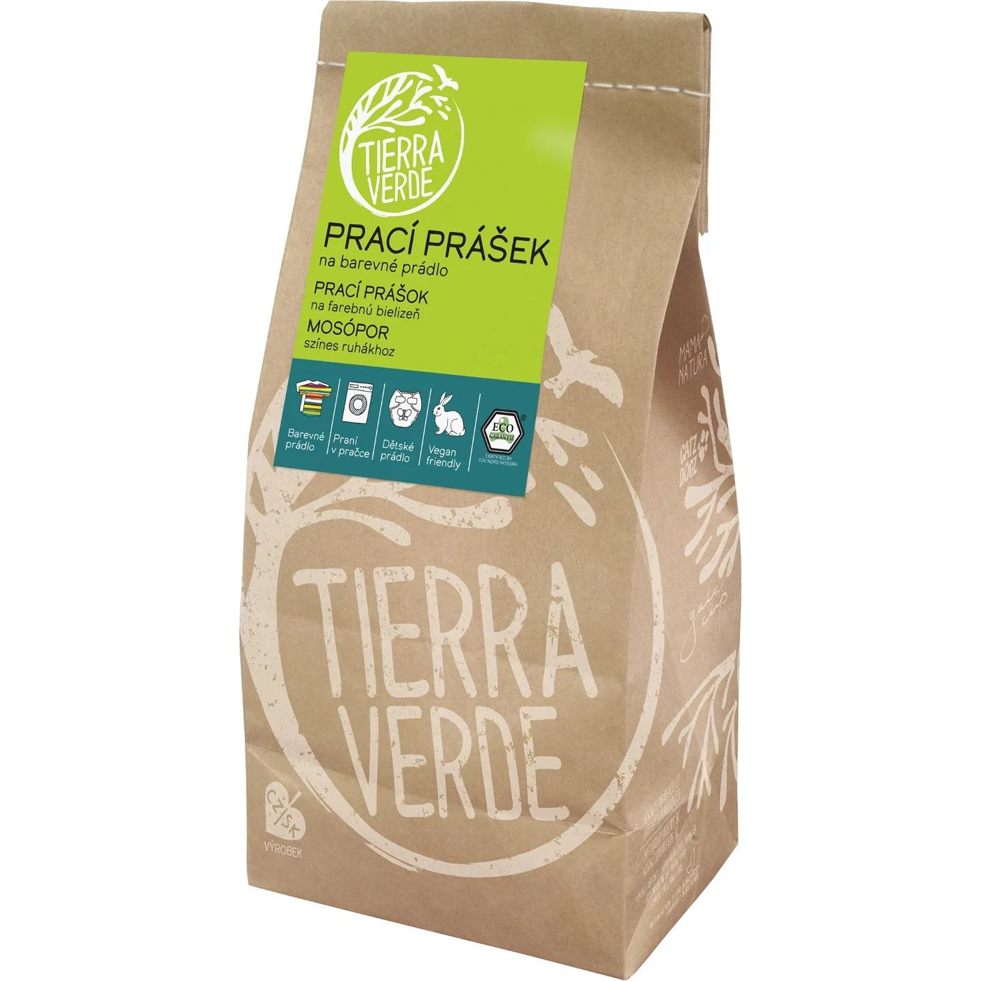 Tierra Verde prášok na farebnú bielizeň 0,85 kg (8594165005878)