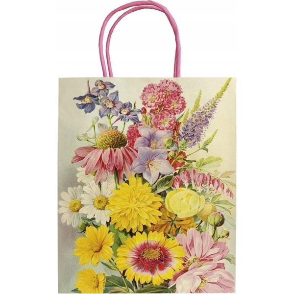 Skona Ting Torebka ozdobna A5 STBAG139 Letnie kwiaty