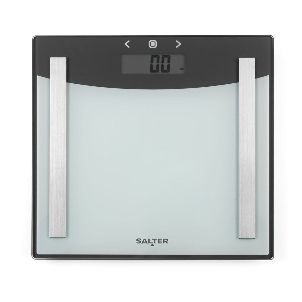 Salter 9137 SVWH3REU16 Silver White Glass Analyser Scale