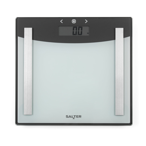 Salter 9137 SVWH3REU16 Silver White Glass Analyser Scale