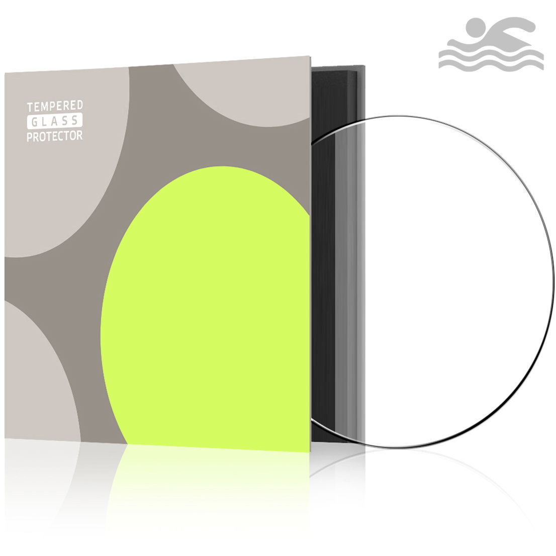 Tempered Glass Protector Garmin Instinct E üvegfólia - 40mm, vízálló (TGW-GAE40-03)