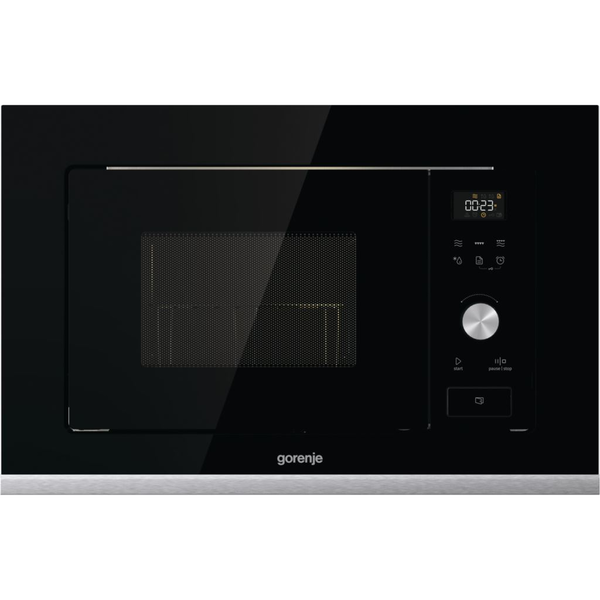 Gorenje BMX201AG1BG beépíthető mikrohullámú sütő 20L fekete