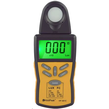 HOLDPEAK 881C Digitális fénymérő (110662) (110662)