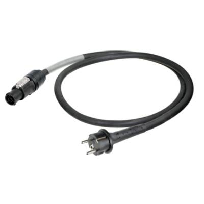 Neutrik (1027576) Csatlakozókábel Áram Fekete 1.50 m (1027576)