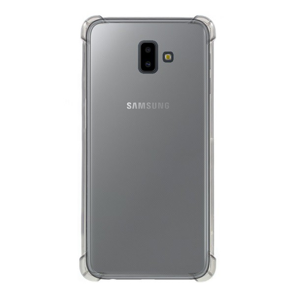ROAR JELLY ARMOR műanyag telefonvédő (szilikon keret, közepesen ütésálló, légpárnás sarok) ÁTLÁTSZÓ [Samsung Galaxy J6 Plus (SM-J610F)]