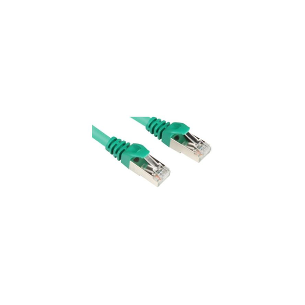 Sharkoon hálózati kábel RJ45 CAT.6 SFTP - zöld - 1,5m (4044951017836)