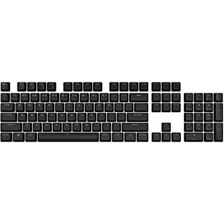 CORSAIR PBT DOUBLE-SHOT PRO Keycap Mod Kit - 104-Key, NA Layout, Onyx Black