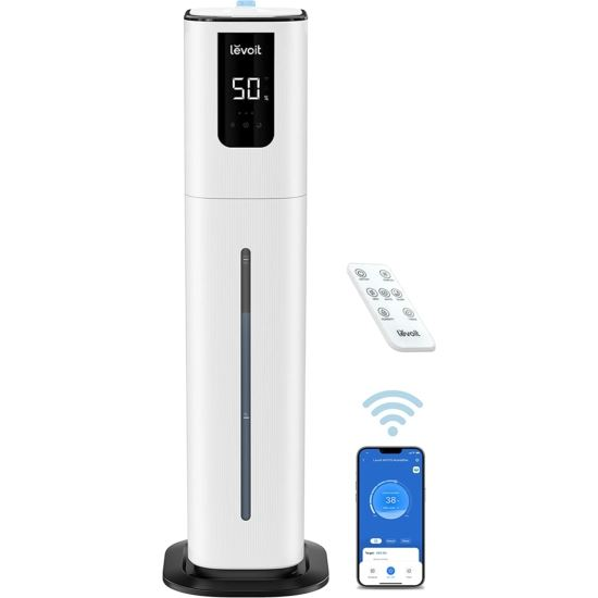 Levoit OasisMist 1000S Smart ultrahangos párásító, 10 literes tartály