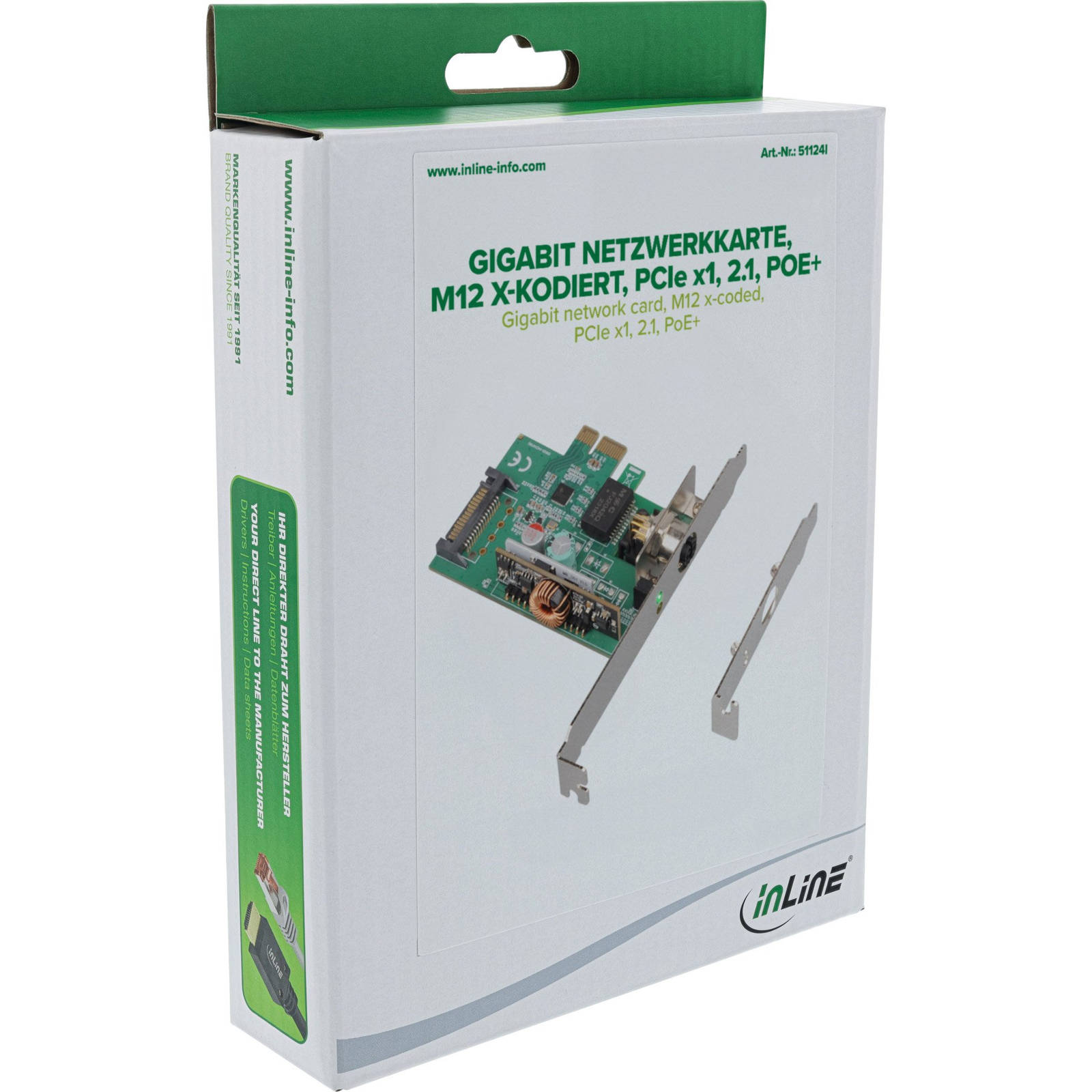 InLine 51124I csatlakozókártya/illesztő Belső