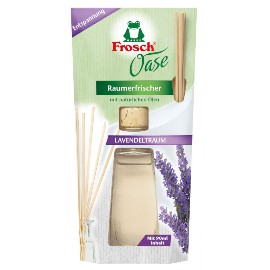 FROSCH Oase aroma diffúzor levendula 90 ml (4001499185519)