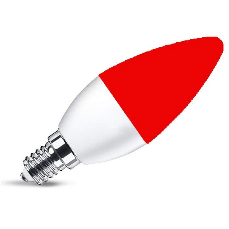 LuDream Red 3 W, bez modré složky (E14) (8594229390186)