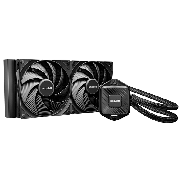 Be Quiet! CPU Water Cooler - PURE LOOP 3 280mm (2x140mm, csatlakozó: 3pin, cső hossza: 400mm)
