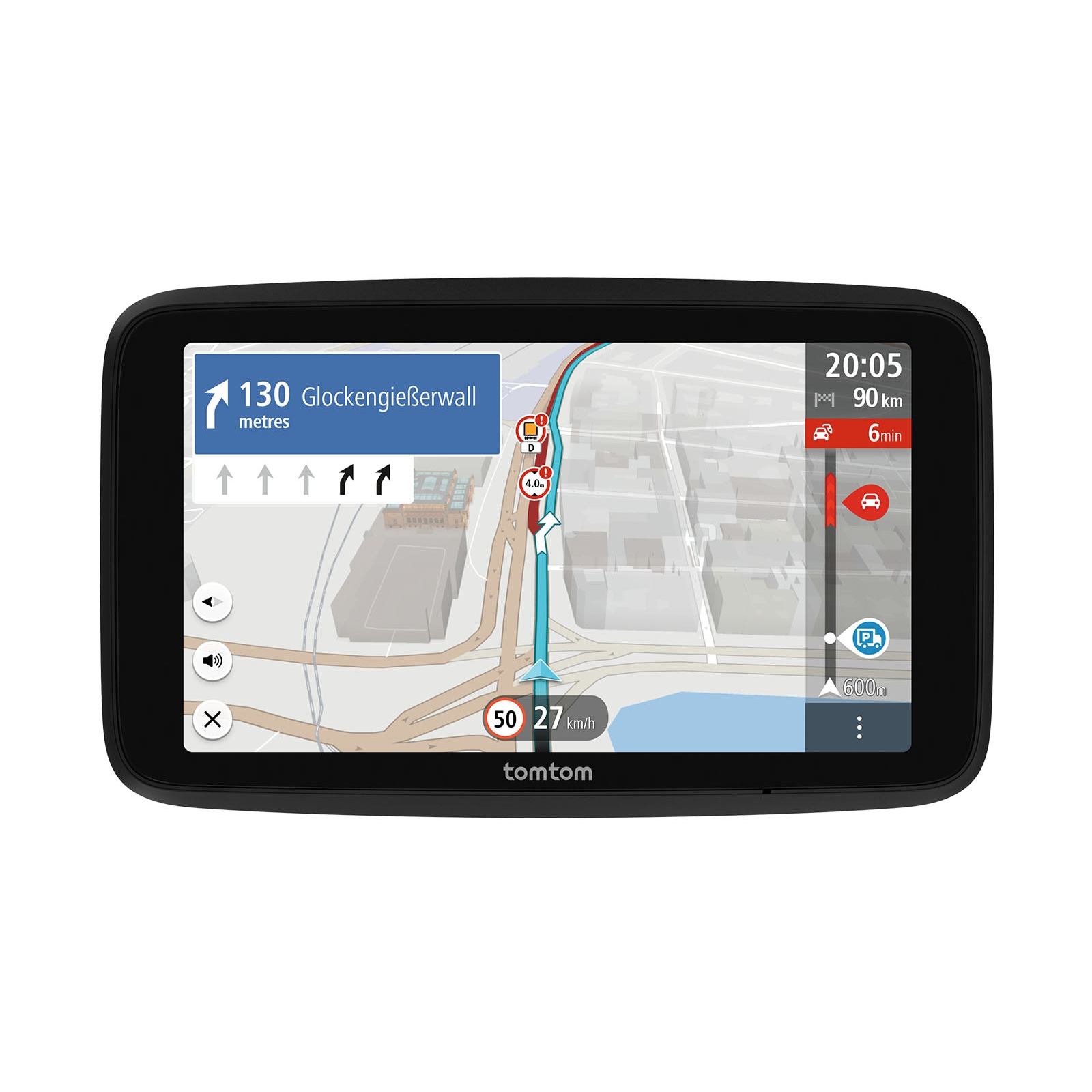 TomTom Go Professional 5" 2nd Gen. Kamionos GPS navigáció (Teljes EU Térkép) (1YF5.002.10)