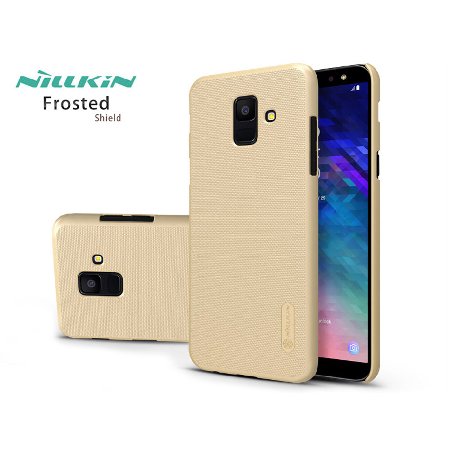 Samsung A600F Galaxy A6 (2018) hátlap - Nillkin Frosted Shield - gold (NL157828)