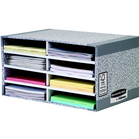 Fellowes Bankers Box System Asztali iratrendező - Szürke (08750EU)