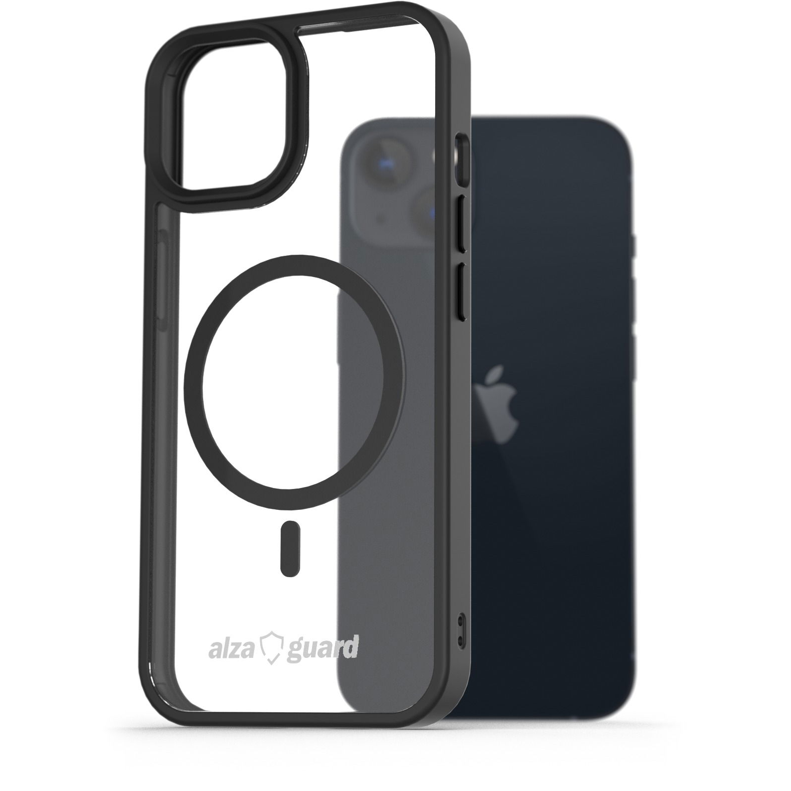AlzaGuard iPhone 13 Compatible with Magsafe TPU átlátszó tok (AGD-PCMT18B)