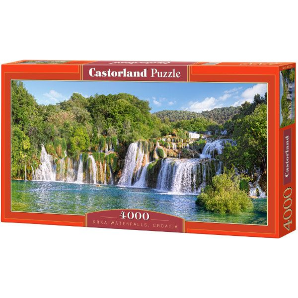Castorland Krka Waterfalls, Croatia 4000 pcs Puzzle 4000 pz Landscape