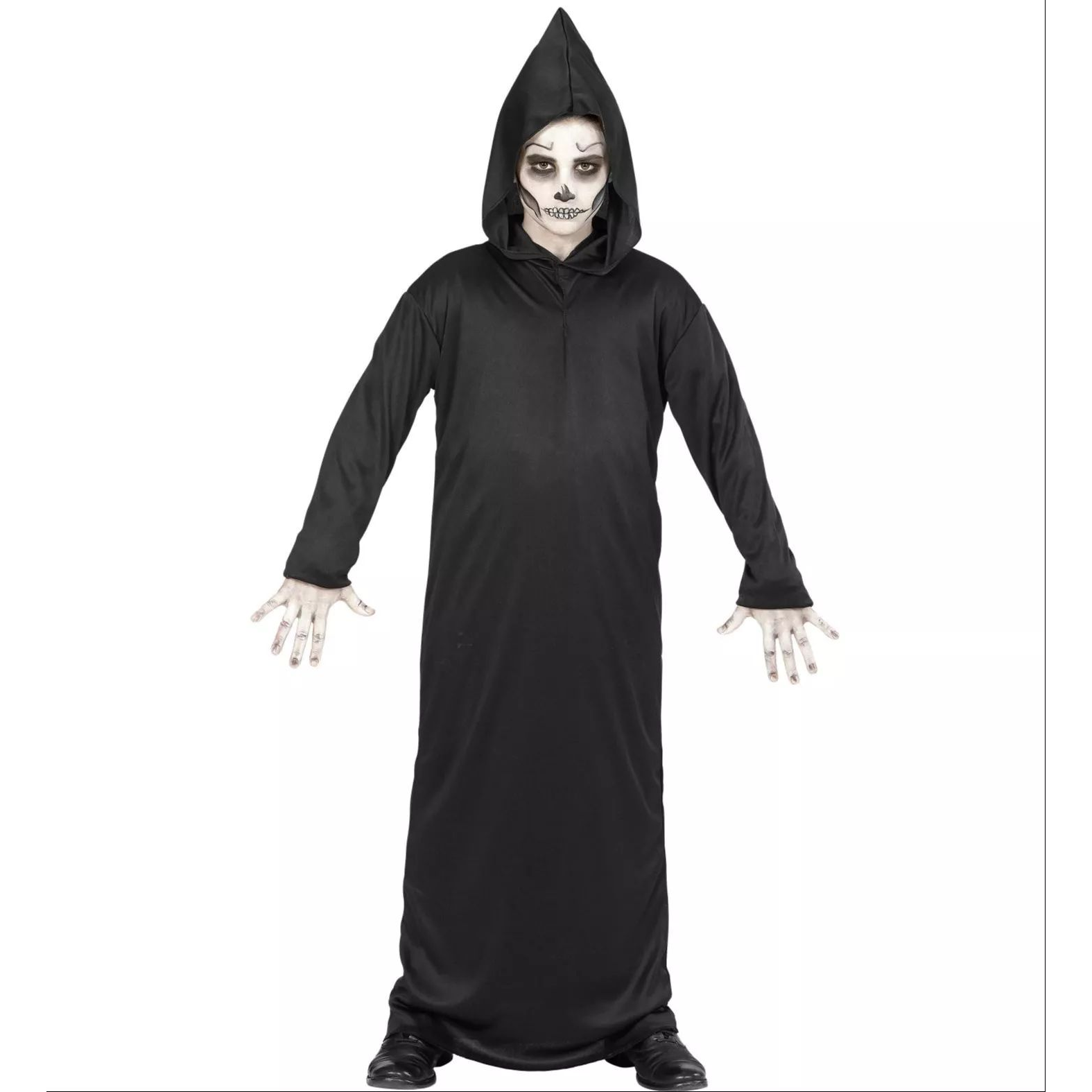 Widmann Kaszás jelmez - 116 cm Fekete (00145)