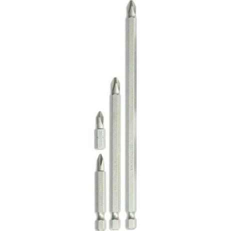 Dedra Końcówki wkrętakowe PH2x50mm, 10szt pudełko plast (18A06PH21-10)