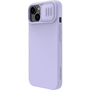 Nillkin CamShield Silky Silicone Case iPhone 14 Plus Tok Lila Kameratoktal