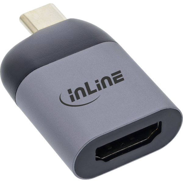 InLine 64106H adattatore grafico USB 3840 x 2160 Pixel Grigio