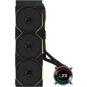 Lian Li Hydroshift II LCD-C 360TL AiO vízhűtőrendszer, fekete