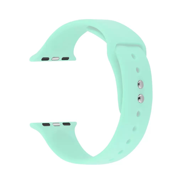 XPRO Apple Watch szilikon sport szíj mentaszínű 38mm/40mm/41mm (128099)