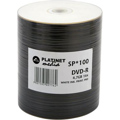 Platinet DVD-R (100 pack) 4,7 GB 100 kusov (41012)