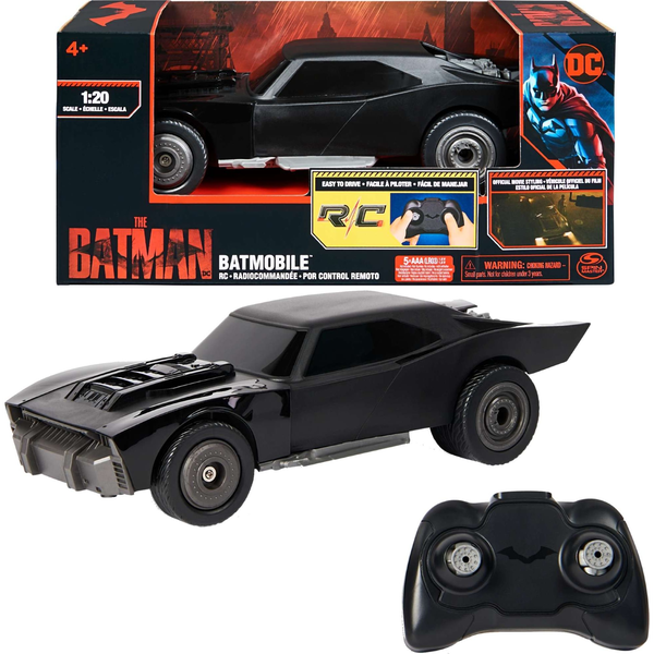 DC Comics DCR VHC Batmobile Movie GML радиоуправляема модел Кола Електрически двигател 1:20