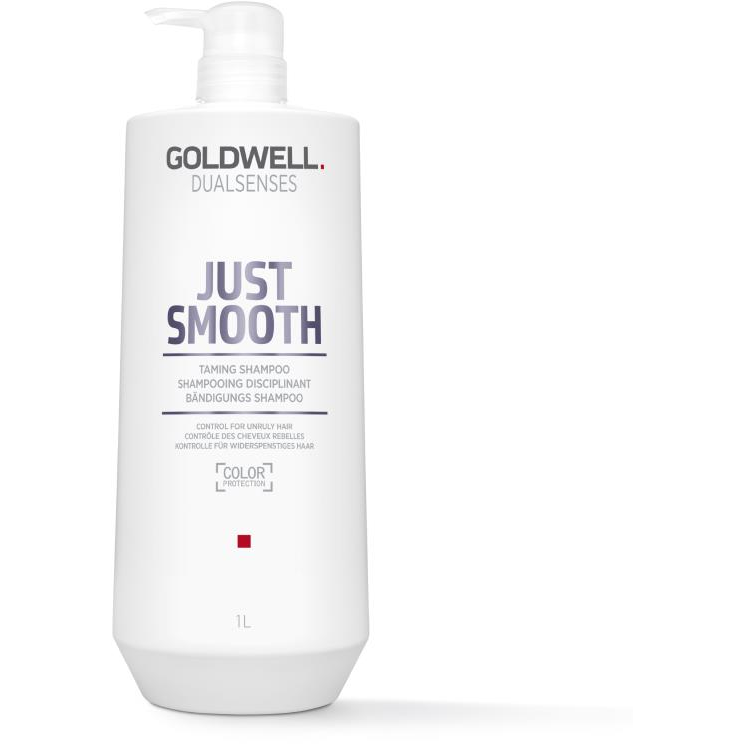 GOLDWELL Dualsenses Just Smooth Taming Shampoo hajsimító sampon rakoncátlan hajra 1000 ml (4021609028901)