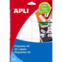 Апликационен етикет 12 х 30 мм на лист А5, заоблени ъгли, 990 етикета/пакет