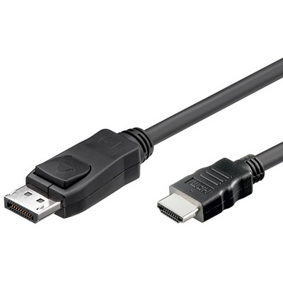 Good Connections DisplayPort 1.2 - HDMI 1.4b Kábel 2m - Fekete (DP-HDMI)