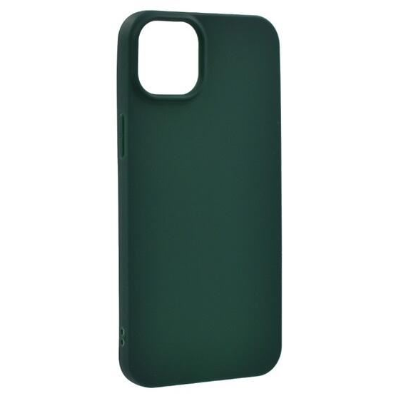 Gigapack Apple iPhone 14 Plus szilikon tok matt sötétzöld (GP-125253) (GP-125253)