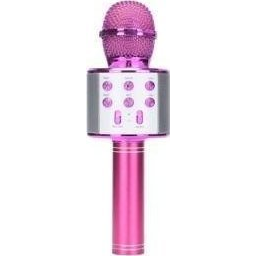 Mikrofon W&K Mikrofon zabawkowy JYWK369-5 różowy