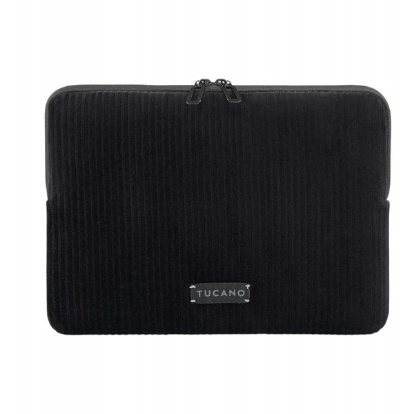 TUCANO Velluto 2 - Pokrowiec MacBook Air 13" (M4/M3/M2/M1/2025-2018) / Pro 13" / Laptop 12" (czarny)