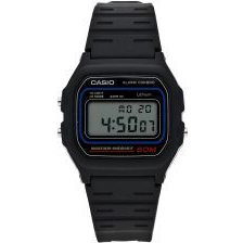 Reloj De Pulsera Casio W-59 Digital Para Hombre Color Negro Correa Goma