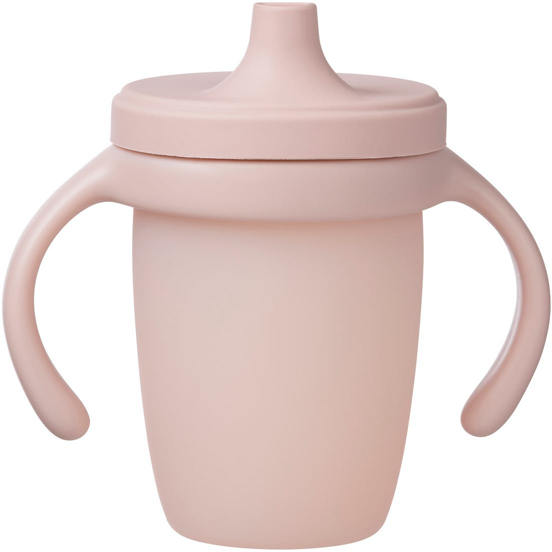 B.Box Szilikon pohár itatóval, világos rózsaszín (9353965008453)