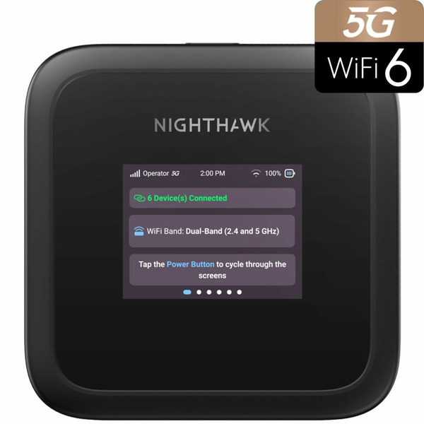 Nighthawk M3 WiFi 6, Mobile WLAN-Router (schwarz)